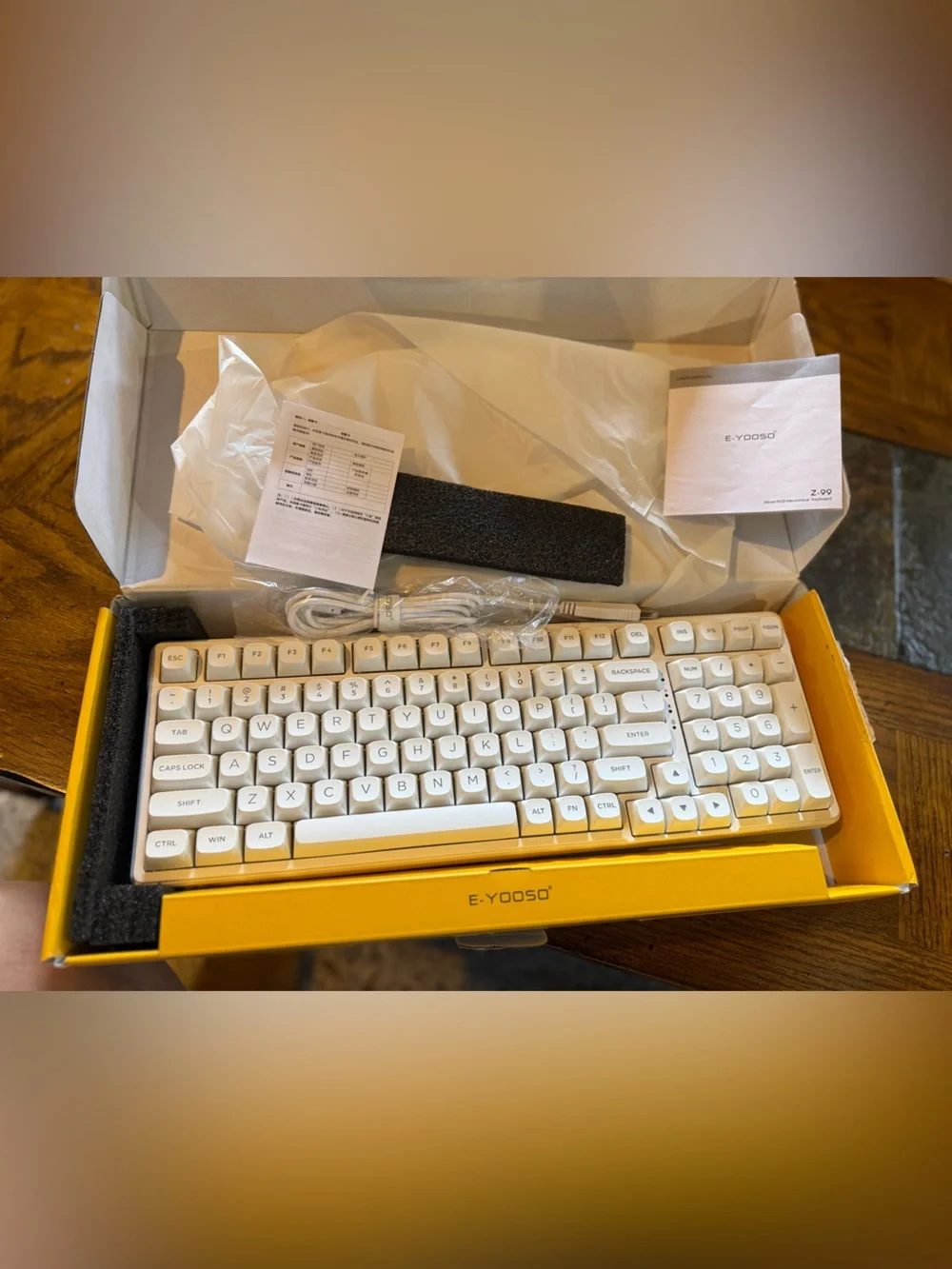 E-YOOSO® Z-99 Mechanical Keyboard NWT